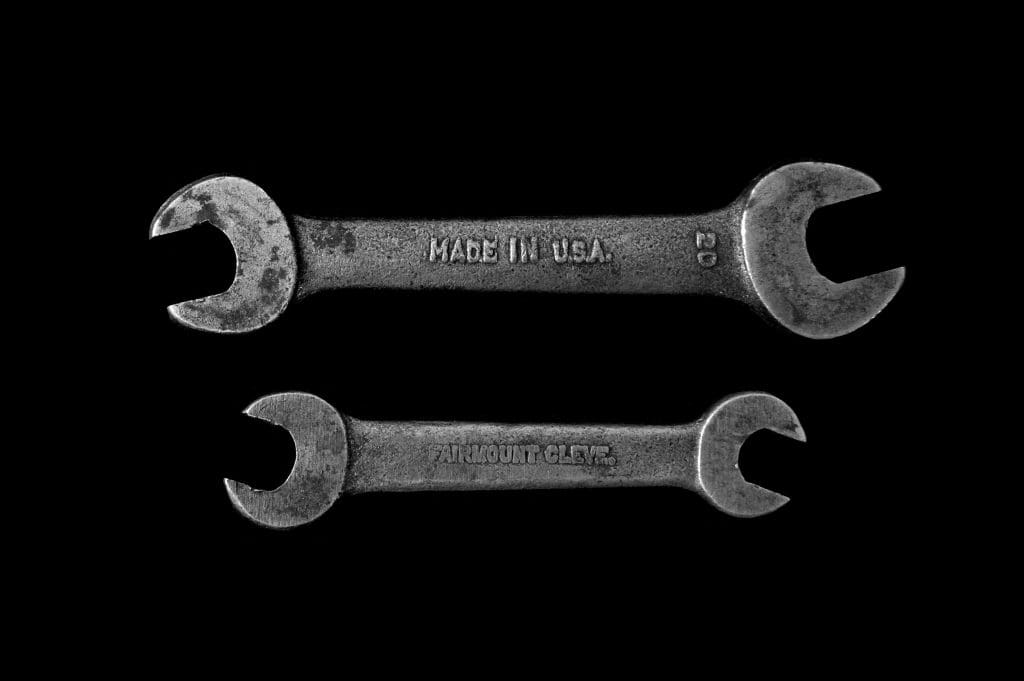 Two wrenches